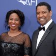 Denzel Washington avec sa femme Pauletta Washington à la 47ème soirée des AFI Life Achievement Award en l'honneur de Denzel Washington au théâtre Dolby à Hollywood, Los Angeles, le 6 juin 2019