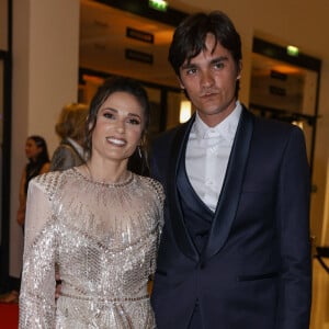 Capucine Anav et Alain-Fabien Delon à la 45ème cérémonie des César à la salle Pleyel à Paris le 28 février 2020. © Olivier Borde / Dominique Jacovides / Bestimage