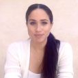 Meghan Markle, duchesse de Sussex, soutient le mouvement Black Lives Matter dans un discours aux élèves diplômés de la Immaculate Heart High School à Los Angeles le 4 juin 2020.