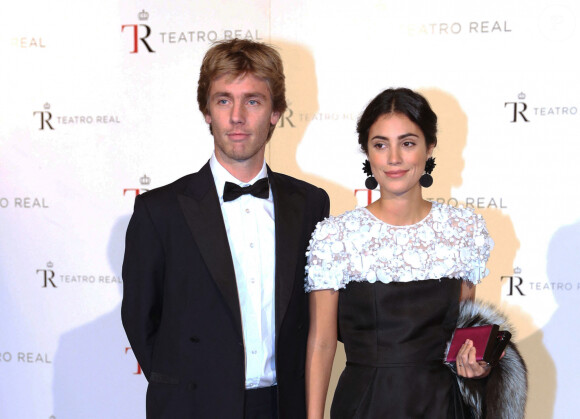 Le prince Christian de Hanovre et Alessandra de Osma lors d'une représentation de "Casse-Noisette" à Madrid le 6 novembre 2018.