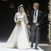 Le prince Christian de Hanovre et Alessandra de Osma le 16 mars 2018 lors de leur mariage au Pérou. ©Ernesto Arias/EFE/ABACAPRESS.COM