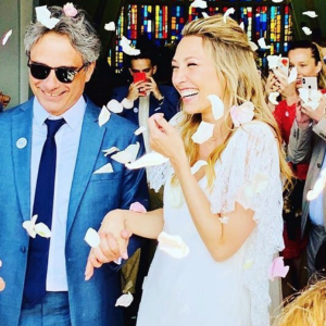 Nathalie Baye sur Instagram- Mariage de Laura- Juin 2019.