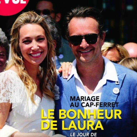 Laura Smet et Raphaël Lancrey-Javal en couverture du magazine "Point de vue", numéro du 19 juin 2019.