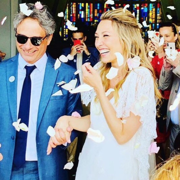 Mariage de Laura Smet. Juin 2019.