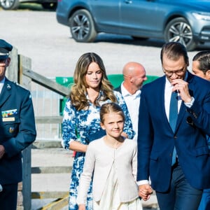 La princesse héritière Victoria de Suède, le prince Daniel et la princesse Estelle ont été rejoints par le prince Carl Philip et la princesse Sofia pour assister à un concert intimiste, coronavirus oblige, dans les vestiges du château de Borgholm le 14 juillet 2020 à l'occasion du 43e anniversaire de Victoria.