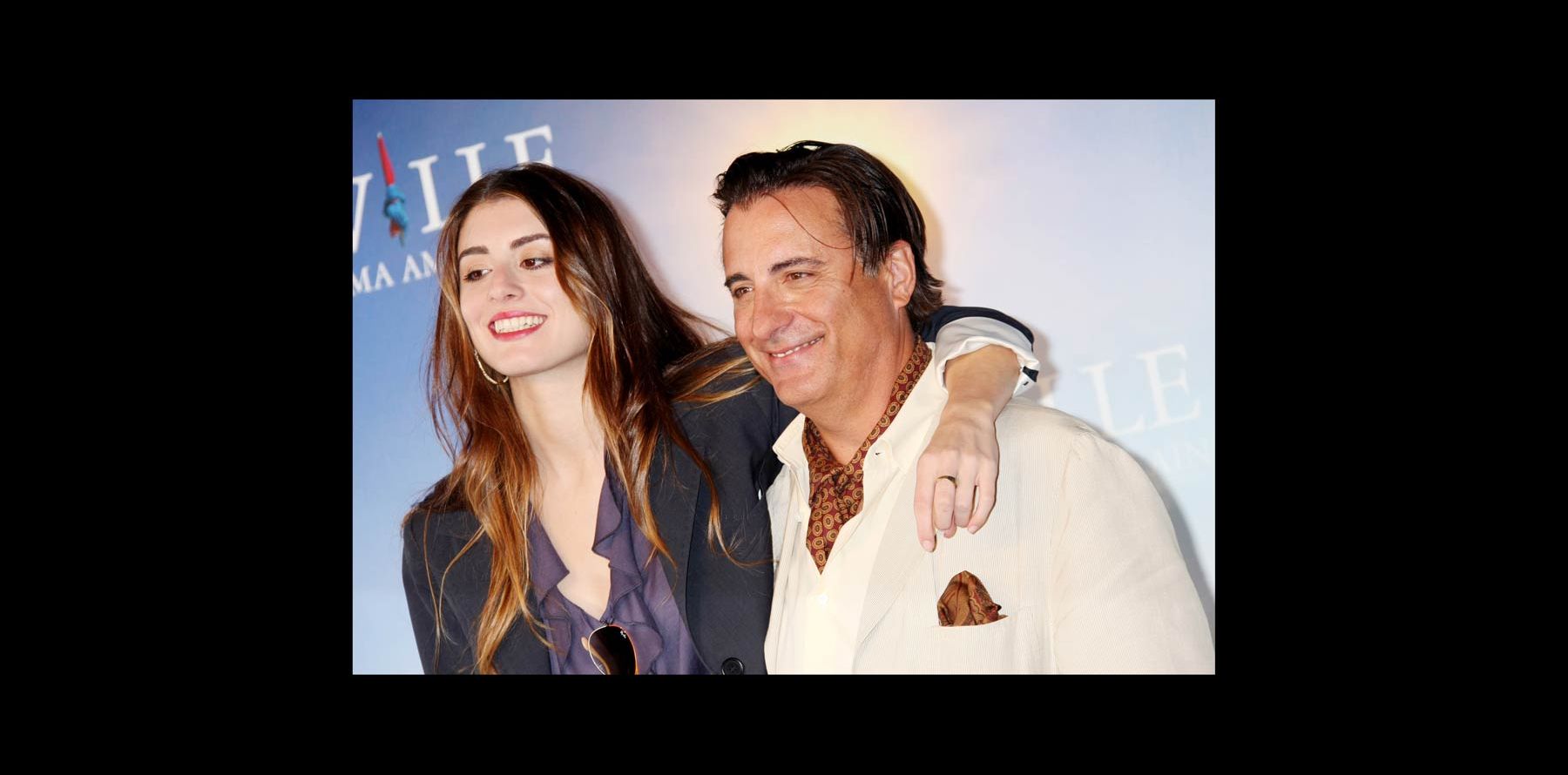 Pour L'amour D'une Femme Andy Garcia Andy Garcia et sa magnifique fille Dominik, court vêtue : le duo star