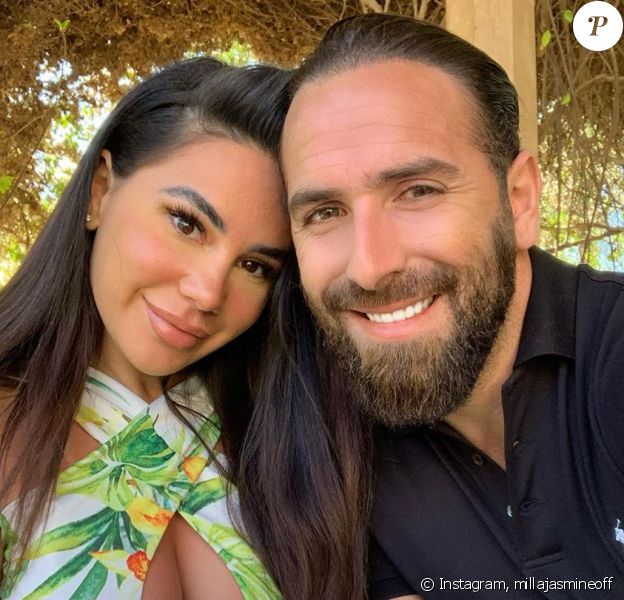 Mujdat et Milla Jasmine à Marrakech, le 24 février 2020