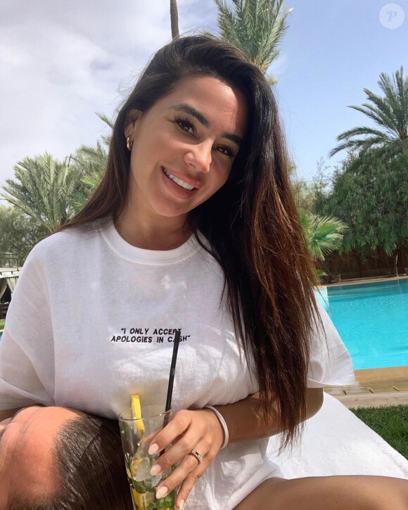 Milla Jasmine à Marrakech avec Mujdat, le 25 février 2020