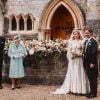 Mariage de la princesse Beatrice d'York avec Edoardo Mapelli Mozzi à la chapelle de tous les Saints, dans le parc du Royal Lodge à Windsor, en présence de la reine Elizabeth et du prince Philip, le 17 juillet 2020. Photo signée Benjamin Wheeler.