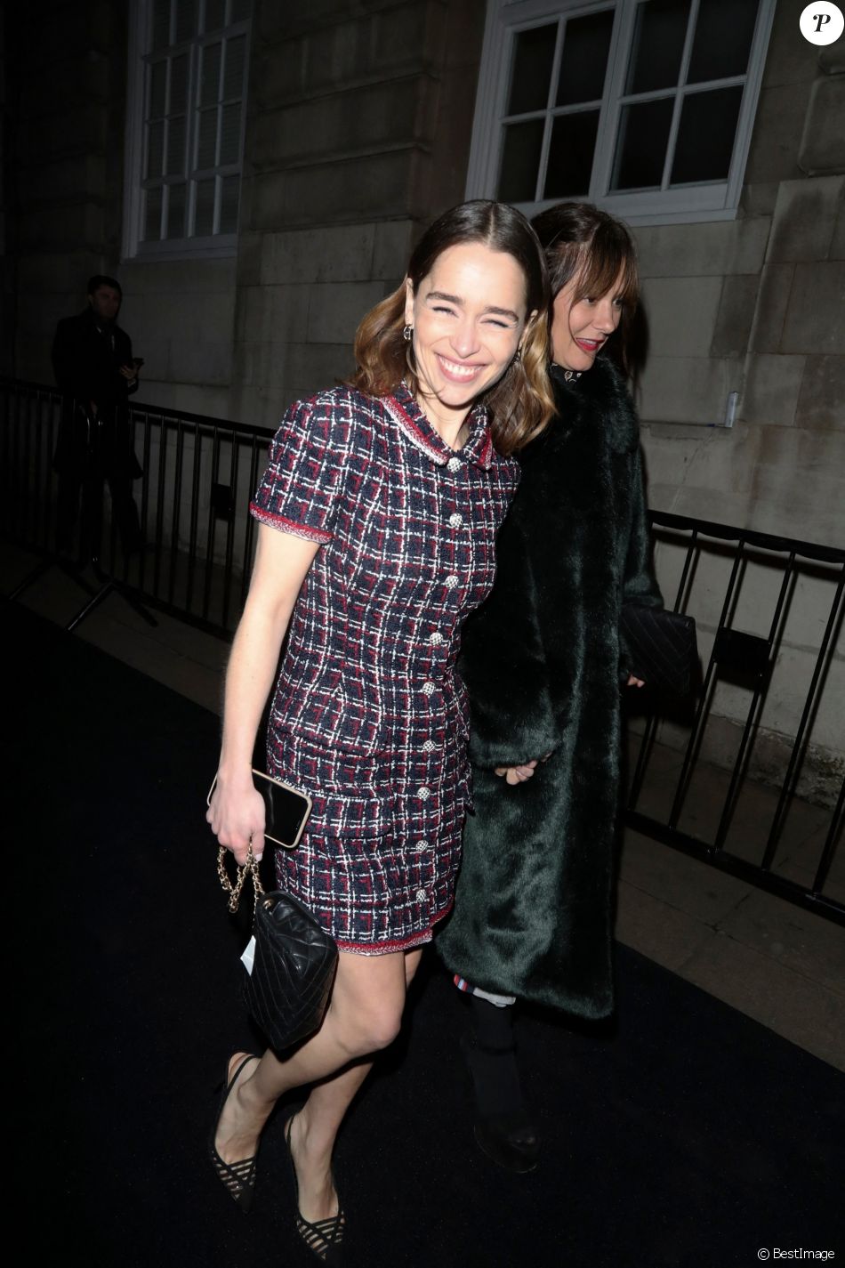 Emilia Clarke - Charles Finch & CHANEL Pre-BAFTA Party à Londres le 1er