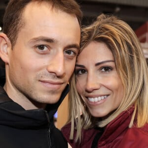 Hugo Clément et sa compagne Alexandra Rosenfeld (Miss France 2006) - Salon du livre de Paris le 16 mars 2019. © Cédric Perrin/Bestimage