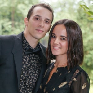 Exclusif - Alizée et son mari Grégoire Lyonnet - Mariage de Katrina Patchett et Valentin D'Hoore vendredi à 14 h à la mairie de Linselles dans les Hauts-de-France suivi d'une cérémonie civile d'échange d'anneaux, dont le maître de cérémonie était Maxime Dereymez, dans l'orangerie du château du Biez à Pecq en Belgique le 1er septembre 2017. Les festivités se sont poursuivis autour d'un dîner au château du Biez. Tous les danseuses et danseurs de l'émission "Danse avec les Stars" étaient présents ainsi que Shy'm, Fauve Hautot et son compagnon Jules, Rayane Bensetti , Alizée et son mari Grégoire Lyonnet et Olivier Minne avec qui Katrina Patchett avait dansé dans "Danse avec les Stars" l'année précédente. © Philippe Doignon/Bestimage