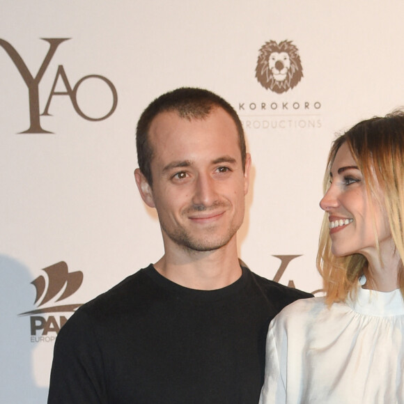 Hugo Clément et sa compagne Alexandra Rosenfeld (Miss France 2006) - Avant-première du film "Yao" au cinéma Le Grand Rex à Paris le 15 janvier 2019. © Coadic Guirec/Bestimage