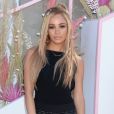 Vanessa Morgan au photocall de la soirée Revolvefestival lors festival de musique et d'arts de la vallée de Coachella dans le désert à La Quinta le 13 avril 2019.