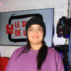 Exclusif - Melha Bedia lors de l'émission "Le Show de Luxe" sur la Radio Voltage à Paris, France, le 28 janvier 2019. © Philippe Baldini/Bestimage