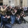 Albin Chalandon à la cérémonie de passation des pouvoirs entre Rachida Dati et Pascal Clement à Paris le 18 mai 2007.