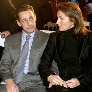 Nicolas Sarkozy et Cécilia en 2004.