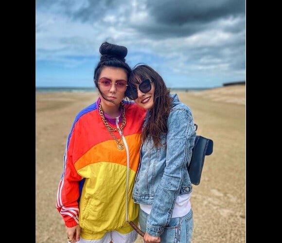 Hoshi et sa compagne Gia Martinelli sur Instagram. Le 27 juin 2020.