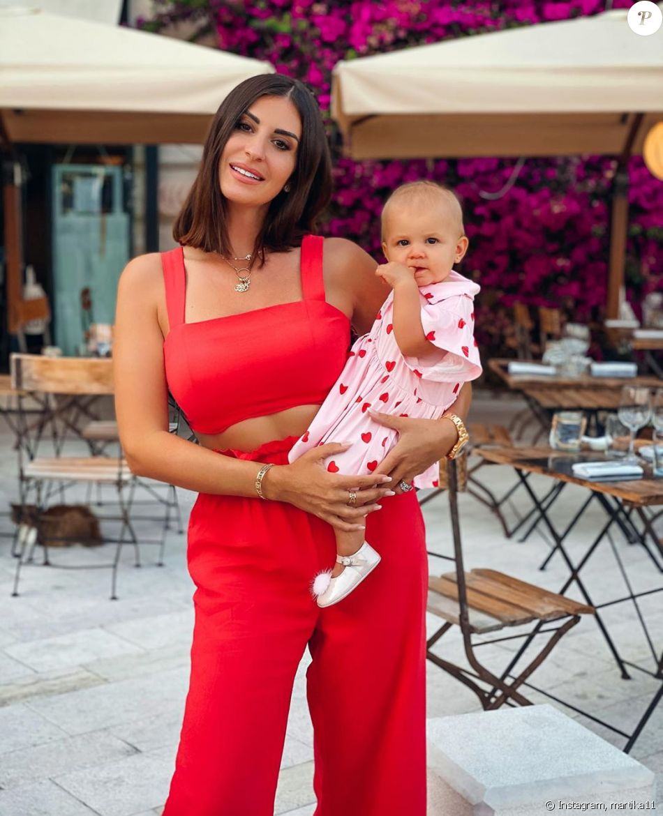 Martika sublime avec sa fille Mia, juillet 2020