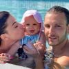 Martika avec Umberto et Mia, le 12 juillet 2020