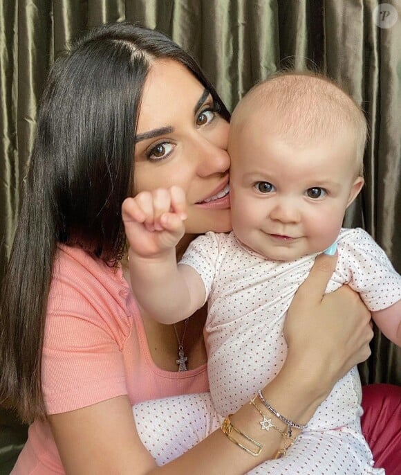 Martika et sa fille Mia, le 10 juin 2020