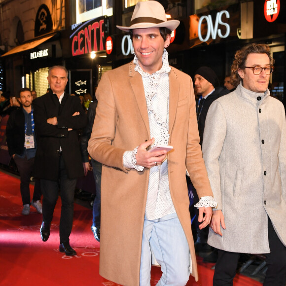 Mika arrive à la 70ème édition du festival de Sanremo, le 6 février 2020.