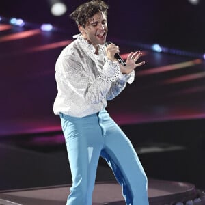 Mika en concert à Padoue en Italie le 1er février 2020.