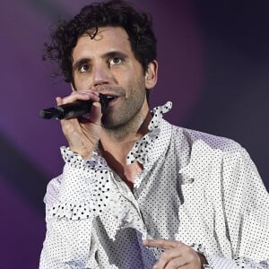 Mika en concert à Padoue en Italie le 1er février 2020.