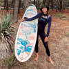 Laury Thilleman se blesse en surf pendant ses vacances  dans le Sud-Ouest de la France - Instagram