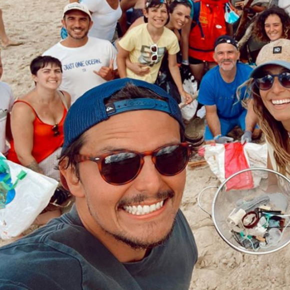 Laury Thilleman en vacances avec son mari Juan Arbelaez dans le Sud-Ouest de la France - Instagram, août 2020
