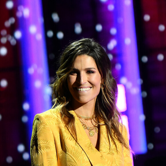 Exclusif - Scène - Laury Thilleman - Direct de l'émission "Tous ensemble pour la musique" pour la fête de la musique 2020 à l'AccorHotels Arena à Paris le 19 juin 2020. © Cyril Moreau / Veeren Ramsamy / Bestimage