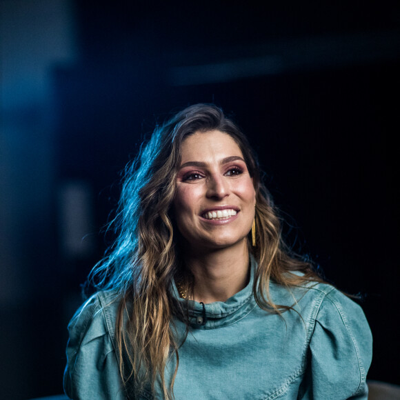 Exclusif - Backstage - Laury Thilleman - Enregistrement de l'émission "Tous ensemble pour la musique" pour la fête de la musique 2020 à l'AccorHotels Arena à Paris le 18 juin 2020. © Cyril Moreau / Veeren Ramsamy / Bestimage