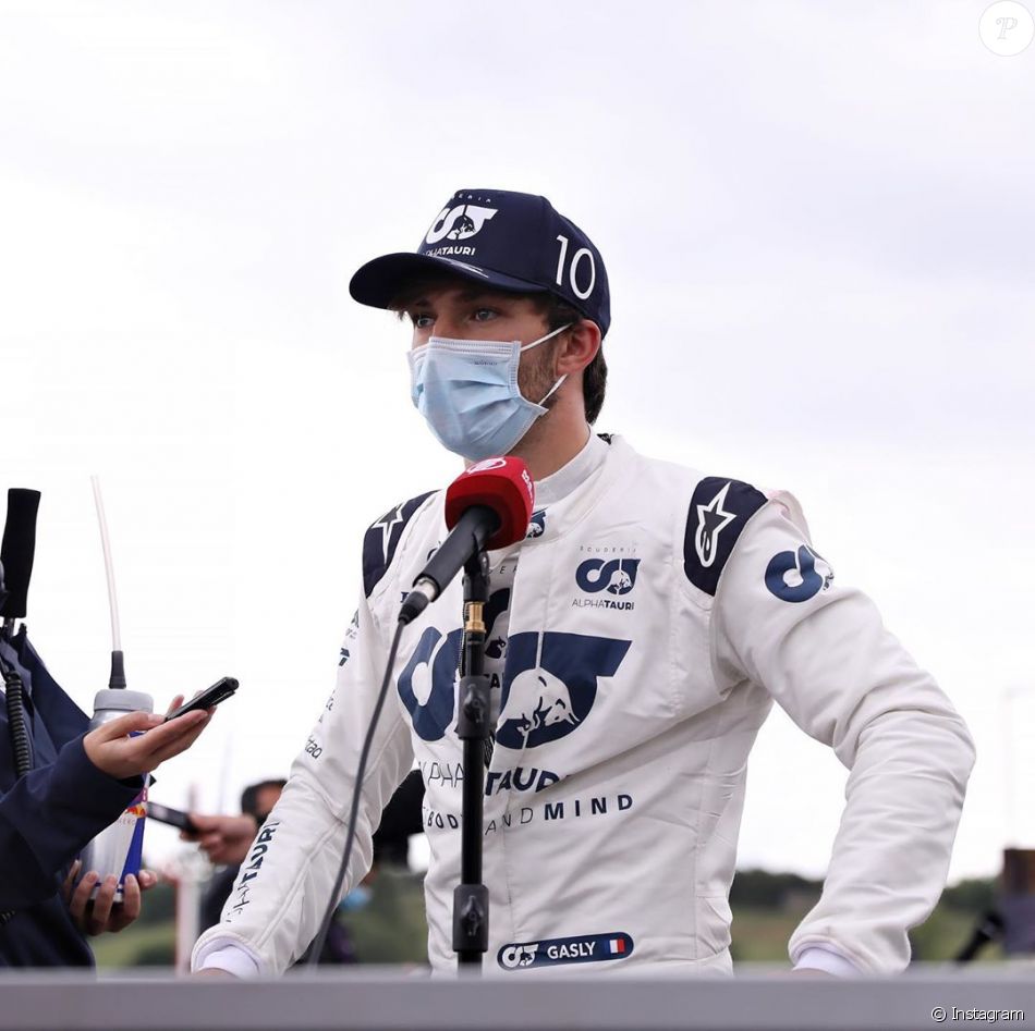 Pierre Gasly le 19 juillet 2020 sur Instagram. Purepeople