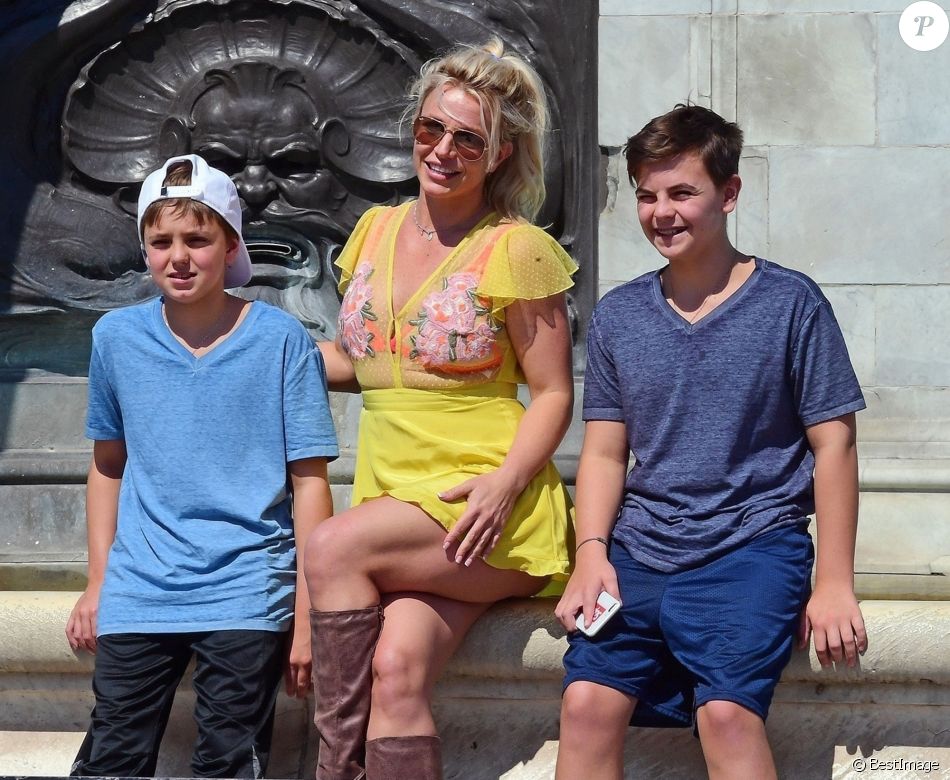 Exclusif - Britney Spears et ses enfants Jayden et Sean visitent ...