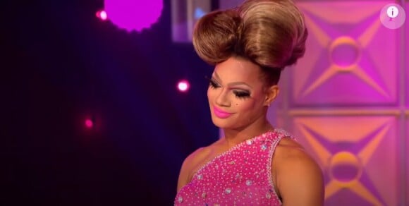 Zavion Davenport, alias Chi Chi Devayne, dans l'émission "RuPaul's Drag Race".