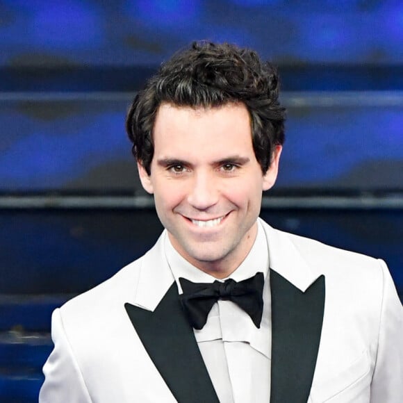 Mika en concert lors de la 70ème édition du festival de Sanremo, le 6 février 2020.