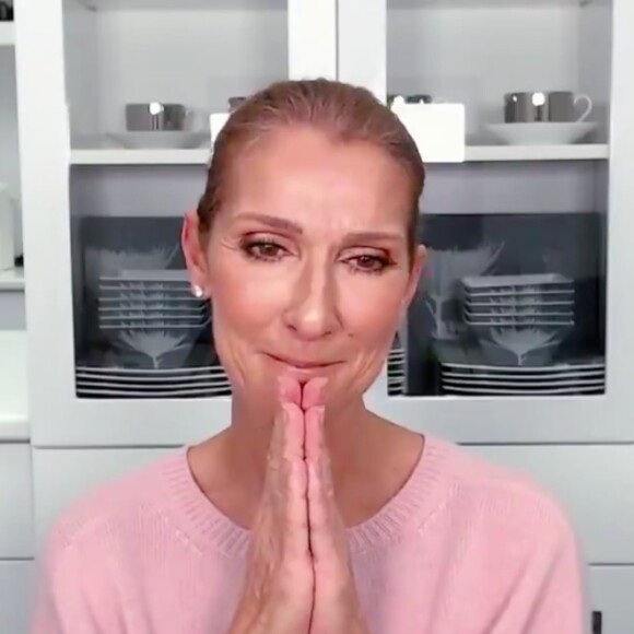Céline Dion sur Instagram, le 15 avril 2020.