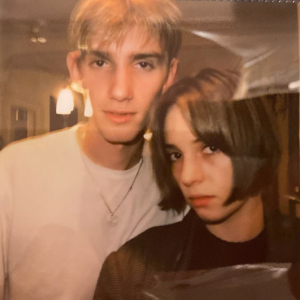 Levon Thurman Hawke et Maya Hawke, les enfants d'Uma Thurman et Ethan Hawke. Février 2020.