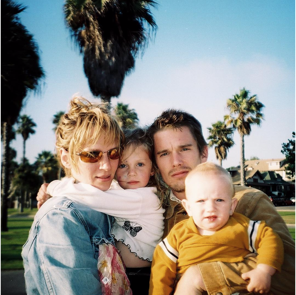 uma thurman ethan hawke les enfants