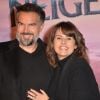 Faustine Bollaert et son mari Maxime Chattam - Projection exceptionelle de "La Reine des Neiges 2 " au Grand Rex à Paris en novembre 2019. © Veeren Ramsamy/Bestimage