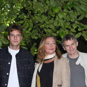 Edouard Sulpice, Yoann Zimmer, Catherine Frot, Lucas Belvaux, Félix Kysyl - Photocall du film "Des hommes" - Festival du film Francophone d'Angoulême 2020 le 31 Août 2020. © Guirec Coadic / Bestimage