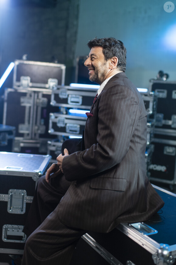 Exclusif - Patrick Bruel - Backstage de l'enregistrement de l'émission "100 ans de comédies musicales pour le Sidaction", qui sera diffusée le 2 avril sur France 2. Le 10 mars 2020 © Moreau-Perusseau / Bestimage