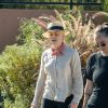 Exclusif - Amber Heard se balade avec une amie dans Elysian Park à Los Angeles pendant l'épidémie de coronavirus (Covid-19), le 1er septembre 2020.