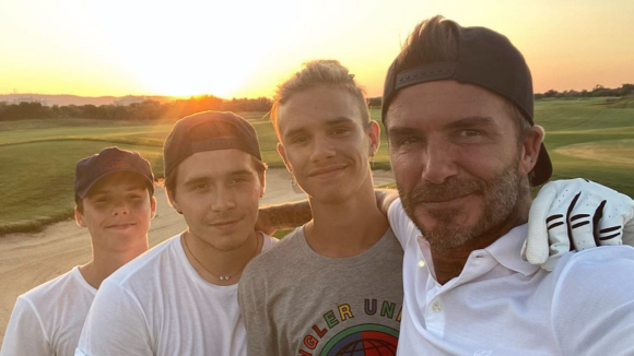 David Beckham : Son fils Romeo, 18 ans, presque aussi grand que lui !