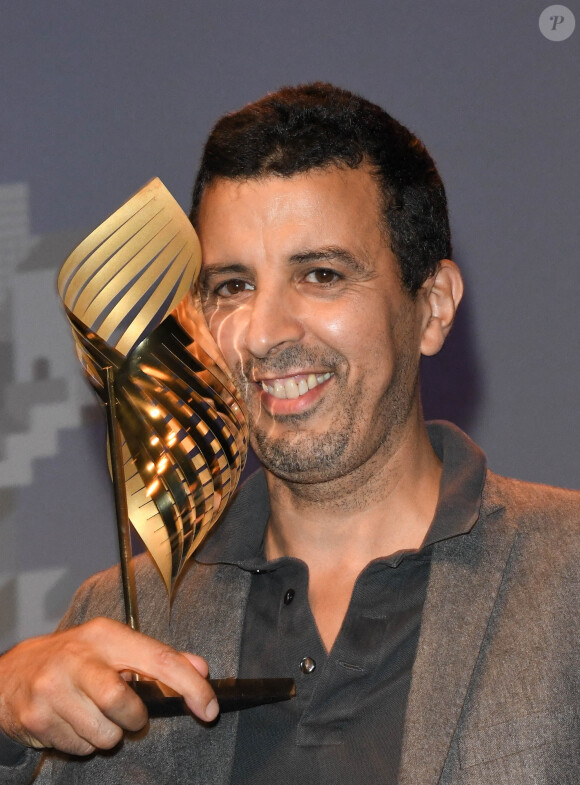 Samir Guesmi lors de la cérémonie de clôture et remise de prix du Festival du film Francophone d'Angoulême 2020 le 2 septembre 2020. © Coadic Guirec / Bestimage