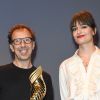 Raphaël Elig (Raphaël Eligoulachvil) Valois de la musique pour "Ibrahim" et Clara Luciani lors de la cérémonie de clôture et remise de prix du Festival du film Francophone d'Angoulême 2020 le 2 septembre 2020. © Coadic Guirec / Bestimage