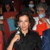 Audrey Azoulay, directrice générale de l'Unesco, ancienne ministre de la culture et Dominique Besnehard lors de la cérémonie de clôture et remise de prix du Festival du film Francophone d'Angoulême 2020 le 2 septembre 2020. © Coadic Guirec / Bestimage