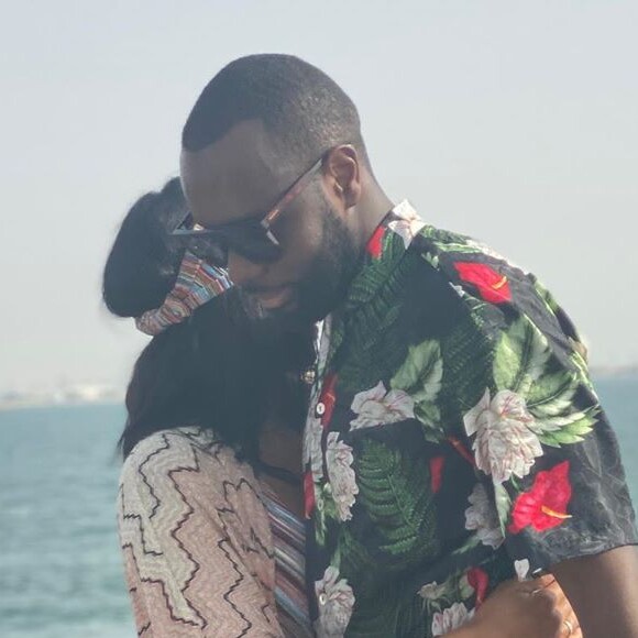 Gims et sa femme Demdem posent plus complices que jamais. Photo publiée par Demdem sur Instagram le 3 septembre 2020.