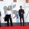 Benoît Magimel, Nicole Garcia, Pierre Niney et Stacy Martin - Tapis rouge du film "Amants" lors de la 77ème édition du Festival international du film de Venise, la Mostra le 3 septembre 2020. 