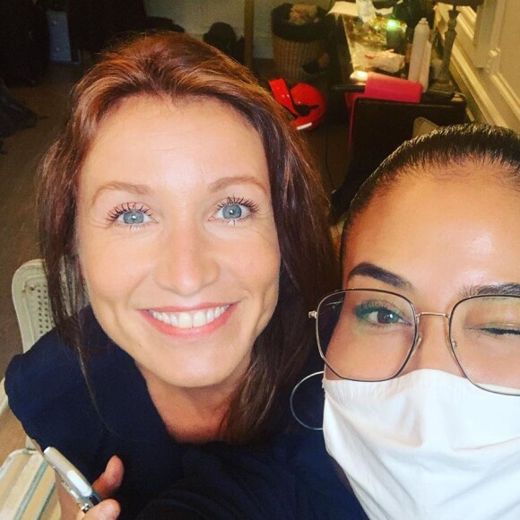 Alexandra Lamy dévoile une nouvelle couleur de cheveux sur Instagram, le 6 septembre 2020.